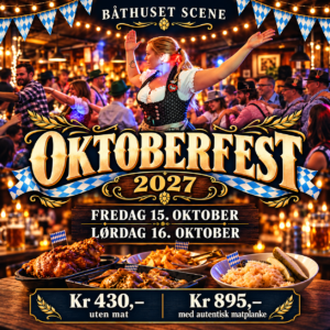 Oktoberfest fredag 15.oktober 2027